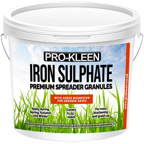 Pro-Kleen Iron Sulphate Spreadable Granules 2.5kg - Pro-Kleen